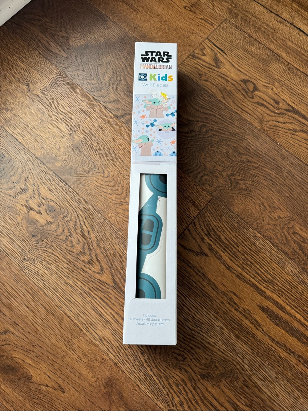 Disney Star Wars Kids Wall Decals - Teal Blue and White